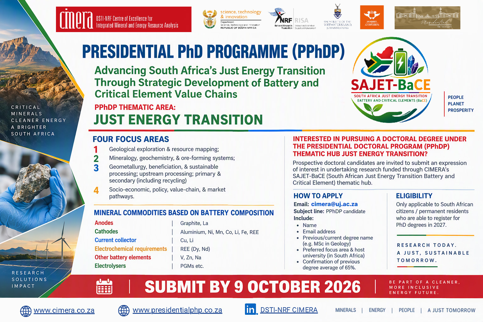 Read more about the article Presidential PhD Programme Opens Opportunities in Just Energy Transition Research